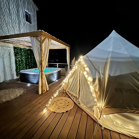 Love Room Tente Lodge Spa Mfg Chez C&C, Exclusivement Reservee Aux Adultes Cantaron المظهر الخارجي الصورة